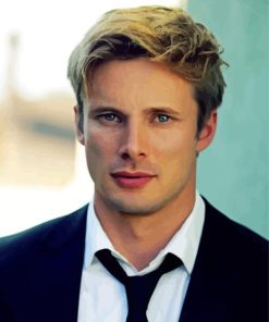 Bradley James English Actor Paint By Number