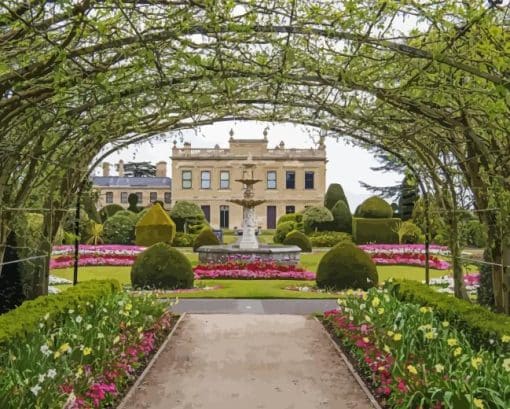 Brodsworth Hall And Gardens Paint By Number