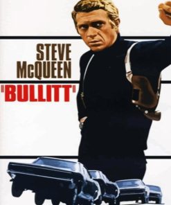 Bullitt Movie Poster Paint By Numbers