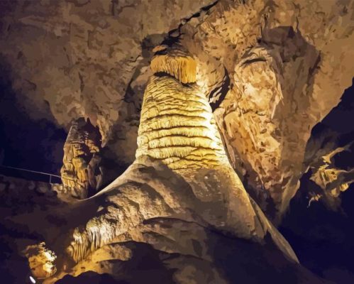 Carlsbad Caverns National Park Paint By Numbers