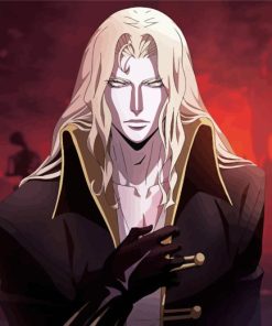 Castlevania Alucard Paint By Numbers
