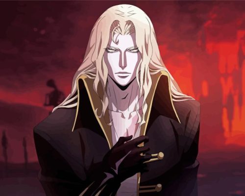 Castlevania Alucard Paint By Numbers