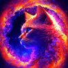 Cat Galaxy Paint By Number