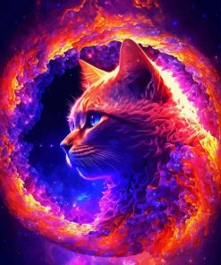 Cat Galaxy Paint By Number