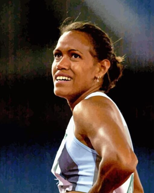 Cathy Freeman Paint By Number