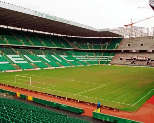 Celtic Park Glasgow Paint By Numbers