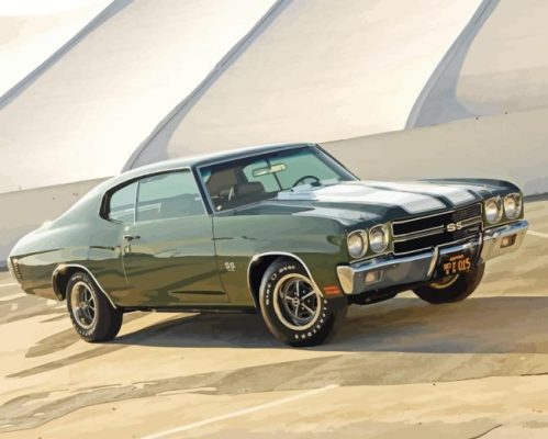 Chevy Chevelle Super Sport Paint By Number