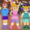 Chipettes Characters Paint By Number