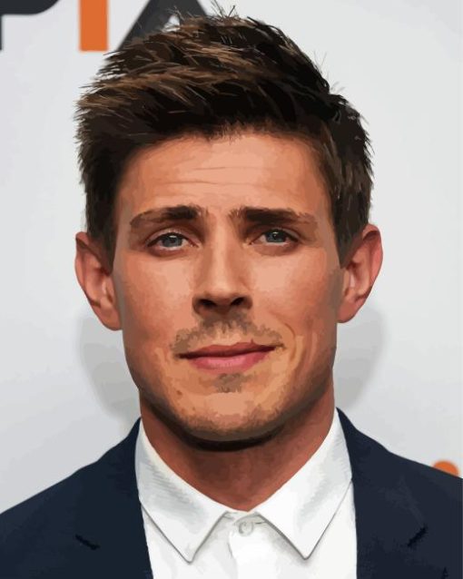 Chris Lowell Actor Paint By Numbers