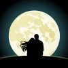 Couple In Moonlight Paint By Numbers