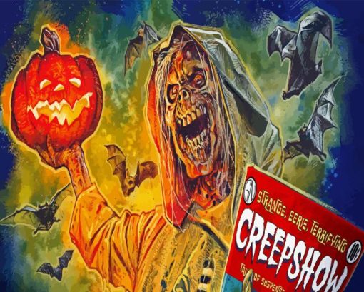Creepshow Poster Paint By Numbers