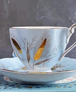 Cup And Saucer Paint By Numbers