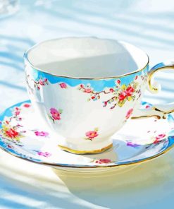 Cup And Saucer Paint By Number