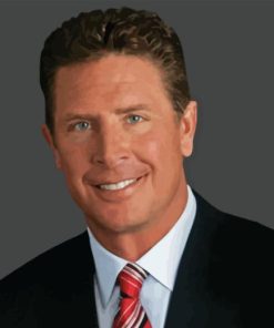 Dan Marino Smiling Paint By Numbers