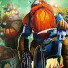 Deep Rock Video Game Paint By Numbers