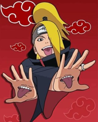 Deidara Paint By Numbers