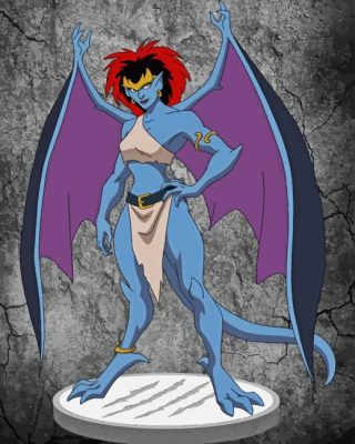 Demona Gargoyles Paint By Number