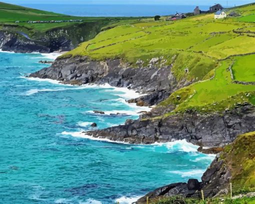 Dingle Peninsula Paint By Numbers