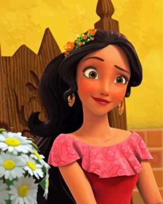 Disney Princess Elena Paint By Number