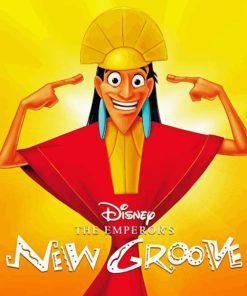 Disney The Emperors New Groove Paint By Number