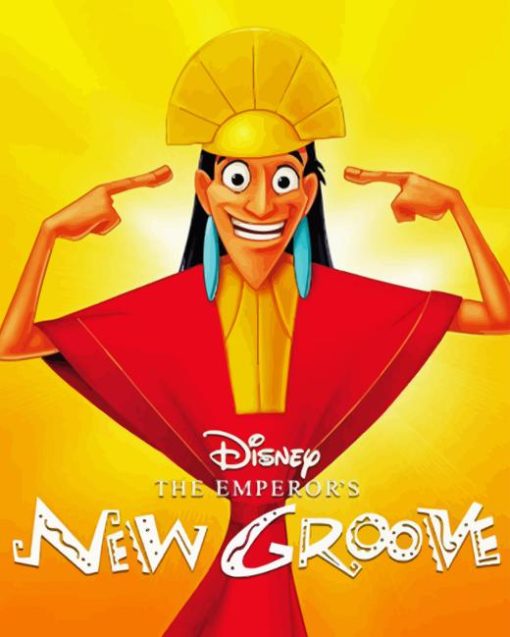 Disney The Emperors New Groove Paint By Number