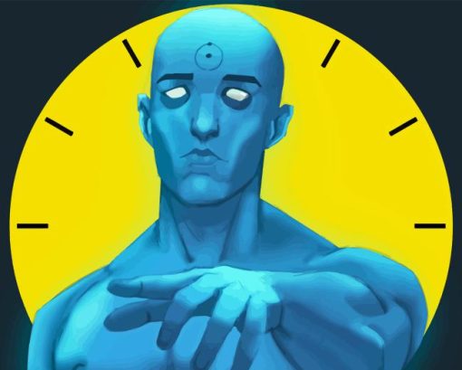 Dr Manhattan Watchmen Paint By Number