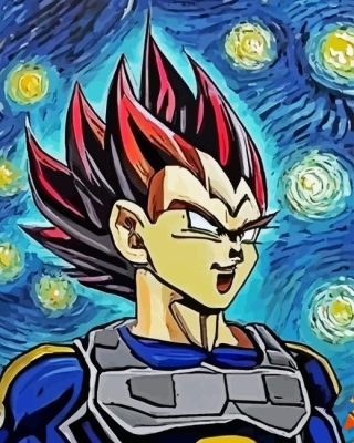 Dragon Ball Starry Paint By Number