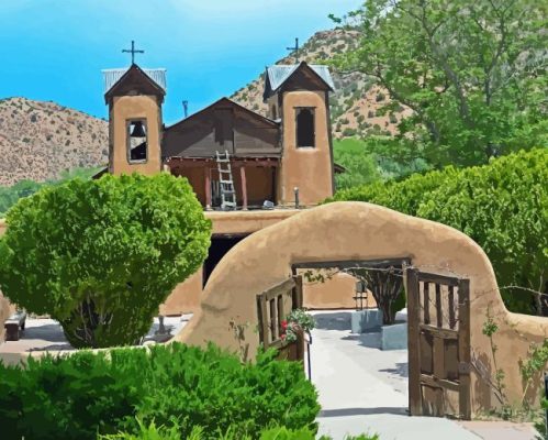 El Santuario De Chimayo Paint By Numbers