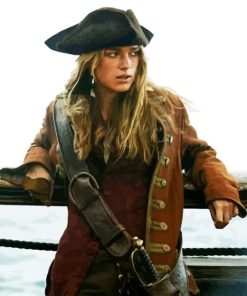 Elizabeth Swann Pirates of the Caribbean Paint By Numbers