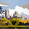 Ely Cathedral Poster Paint By Numbers