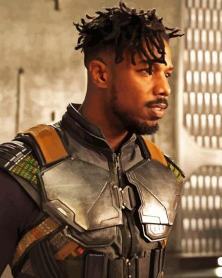 Erik Killmonger Paint By Numbers