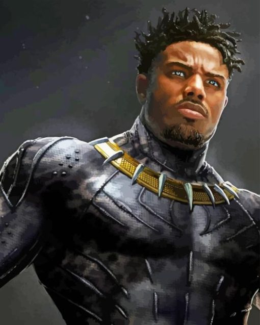 Erik Killmonger Paint By Number