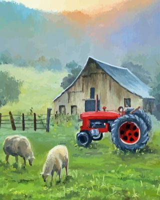 Farming Art Paint By Number