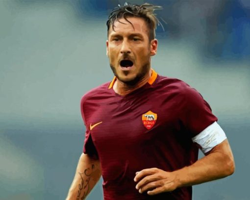 Francesco Totti Paint By Numbers