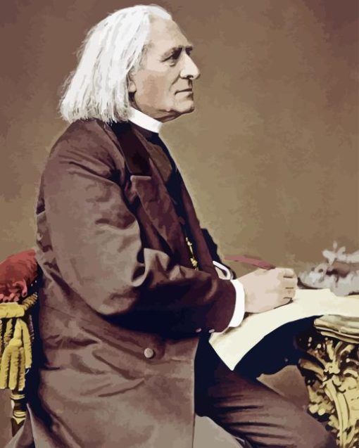 Franz Liszt Paint By Number