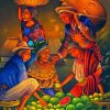 Fruit Sellers Paint By Numbers