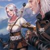 Geralt And Ciri The Witcher Paint By Numbers