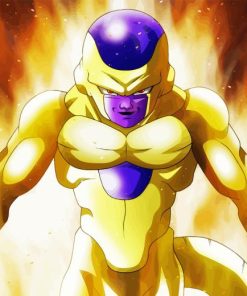 Golden Frieza Paint By Number