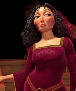 Gothel Disney Character Paint By Number