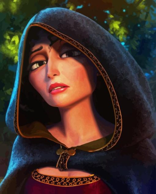 Gothel Disney Character Paint By Numbers