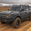 Grey Ford Bronco Paint By Numbers