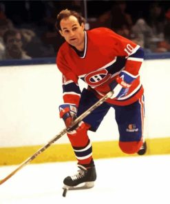 Guy Lafleur Player Paint By Numbers
