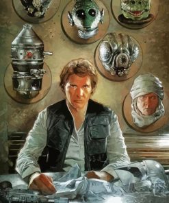Han Solo Star Wars Paint By Number