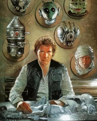 Han Solo Star Wars Paint By Number