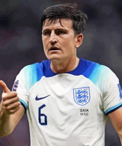 Harry Maguire Player Paint By Numbers