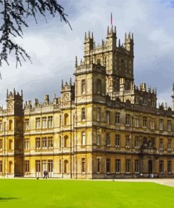 Highclere Castle In Hampshire Paint By Numbers