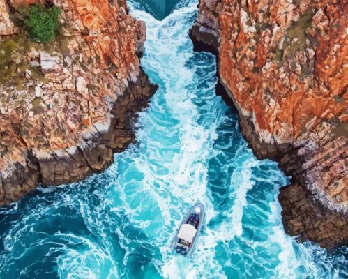 Horizontal Falls Paint By Number