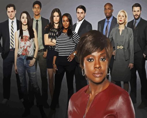 How To Get Away With Murder Paint By Numbers