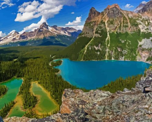 Lake OHara Paint By Numbers