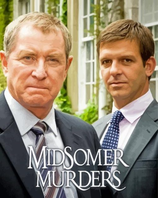 Midsomer Murders Poster Paint By Number